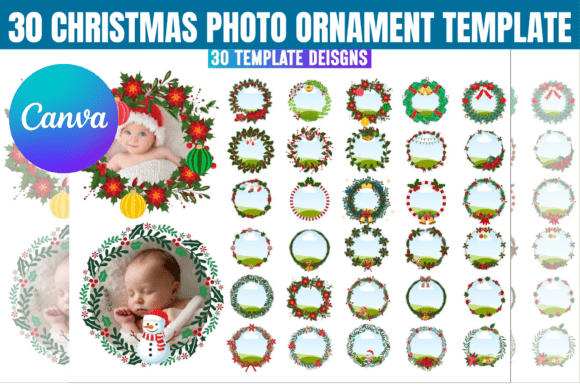 30 Christmas Photo Ornament Template Review