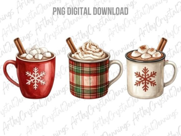 Christmas Hot Cocoa Mug PNG: A Practical Review for Digital Sellers and Illustrations