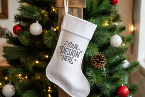 Christmas Stocking Mockup 18: A Designer’s Review for Product Mockups
