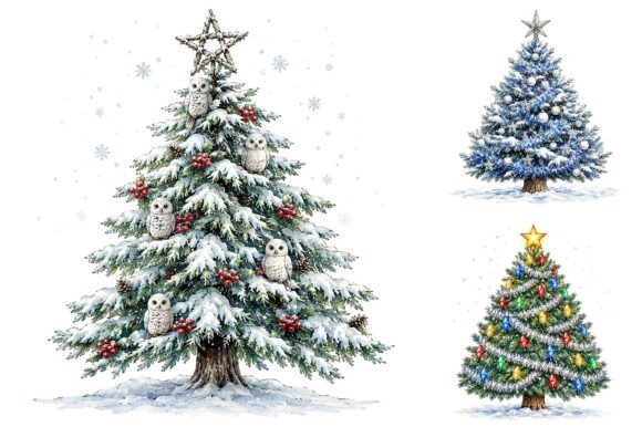 Christmas Tree Holiday Clipart Bundle Review for Real-World Crafting