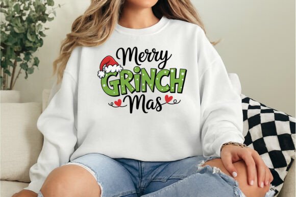 Merry Grinchmas SVG, Christmas SVG PNG for Crafts