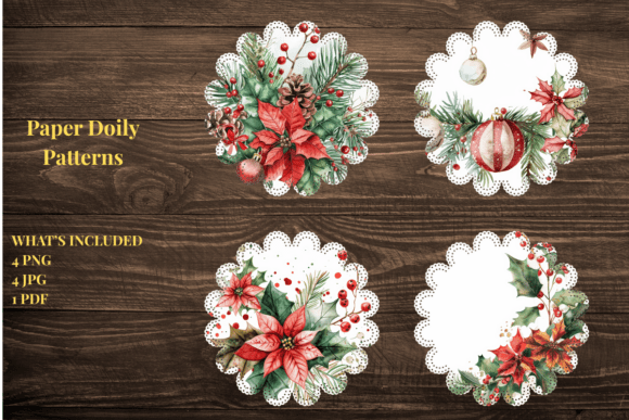Review: Christmas Paper Doily Patterns for Embroidery