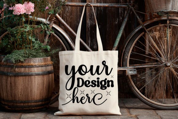 Review: Christmas Tote Bag Mockup 1 for Real Embroidery Projects