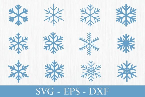 Snowflakes SVG, Christmas Snowflakes: A Publisher’s Take on Seasonal Crafts Assets